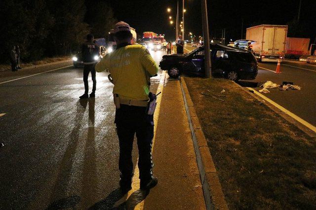 Bolu’da trafik kazası: 1 yaralı