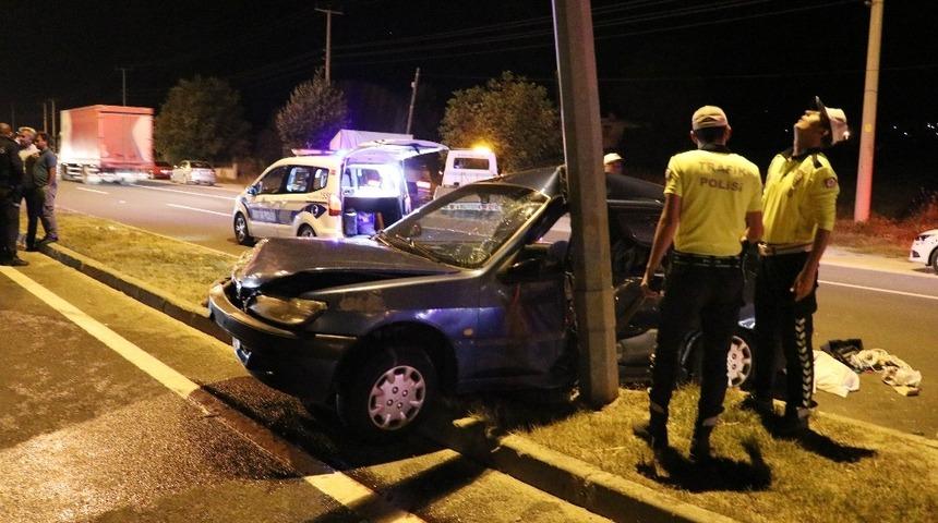 Bolu&rsquo;da trafik kazası: 1 yaralı