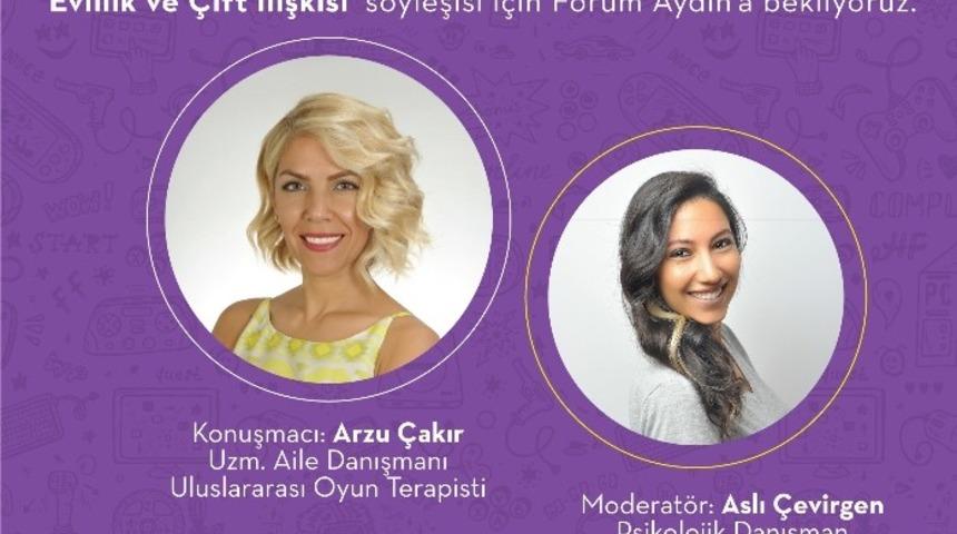 Forum Aydın, Aydınlıları uzmanlarla buluşturuyor