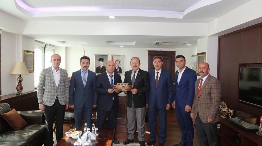 Başkan Er&rsquo;den Şırnak Valisi Pehlivan&rsquo;a ziyaret