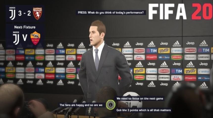 FIFA 20, kariyer modundaki hatalar yüzünden eleştirildi