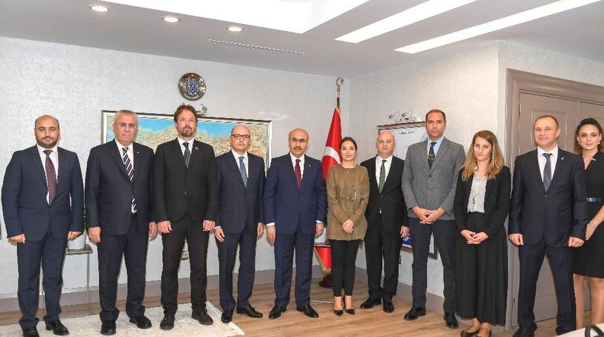 BM Kalkınma Programı heyetinden Vali Demirtaş&rsquo;a ziyaret