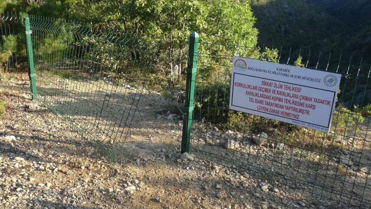 Ölüm riskine karşı telle çevrilen ‘taş teras’a ziyaretçi akını G4