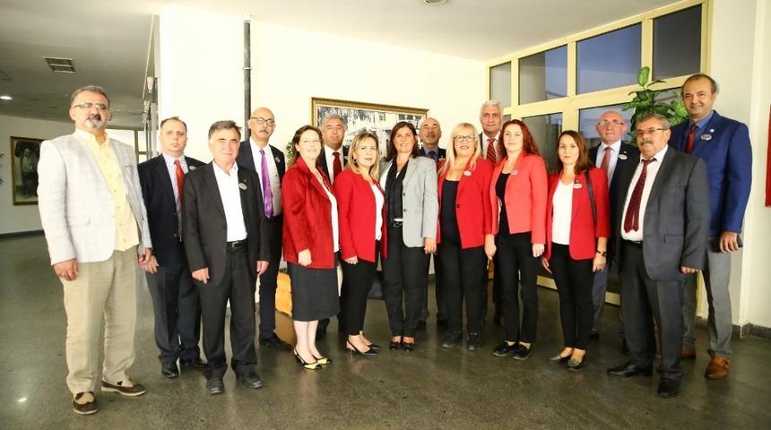 Efeler Kent Konseyi&rsquo;nden Başkan &Ccedil;er&ccedil;ioğlu&rsquo;na ziyaret