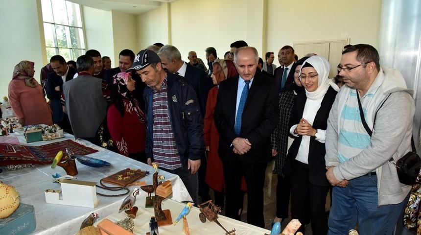 Karaman&rsquo;dan K&uuml;lt&uuml;rel Yansımalar El Sanatları Sergisi a&ccedil;ıldı