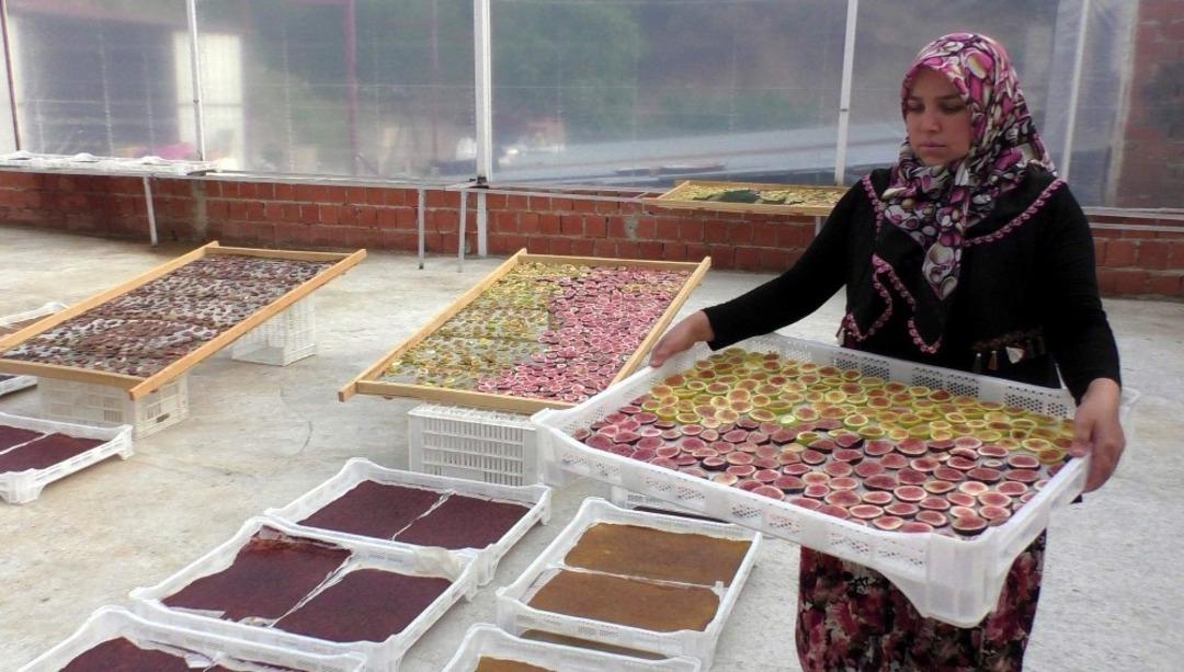 Taze incirden pestil ve cips yaparak ekmeklerini kazanıyorlar