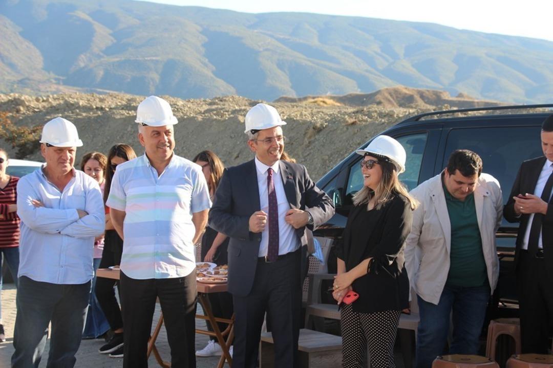 Tosya OSB&rsquo;de tekstil fabrikasının temeli t&ouml;renle atıldı