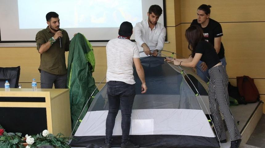 SA&Uuml;&rsquo;de &lsquo;Doğada Yaşam ve Kamp&ccedil;ılık&rsquo; eğitim semineri d&uuml;zenlendi