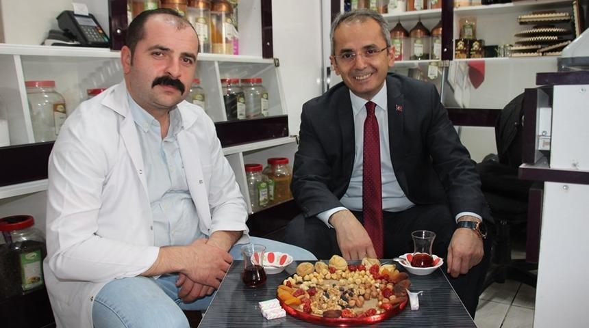 Kaymakam Deniz Pişkin muhtar ziyaretlerine devam ediyor