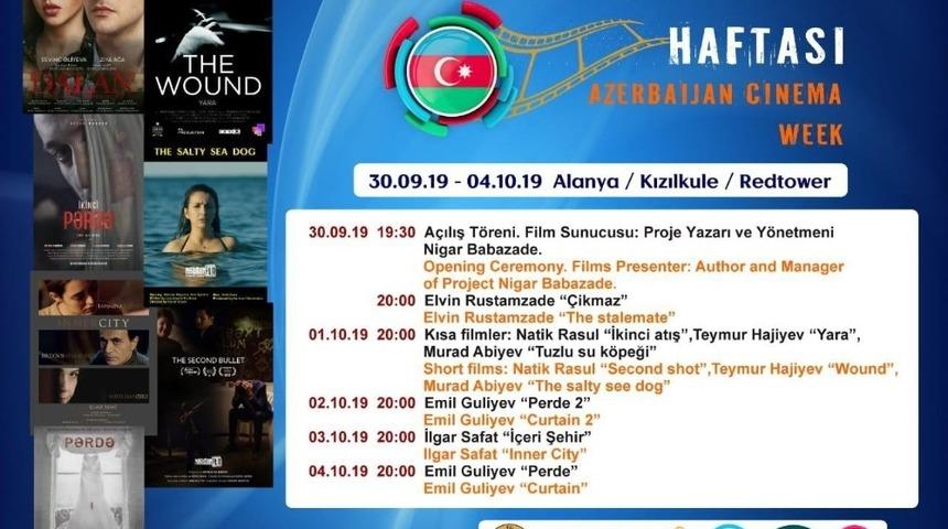 Azerbaycan sineması Alanya&rsquo;da