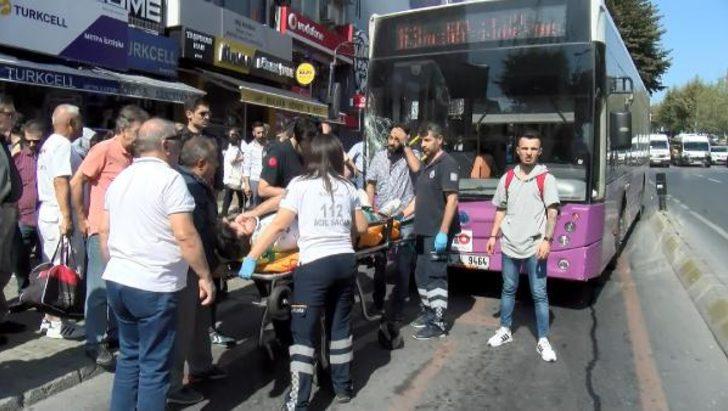 Beşiktaş'ta özel halk otobüsü üniversite öğrencisine çarptı G2