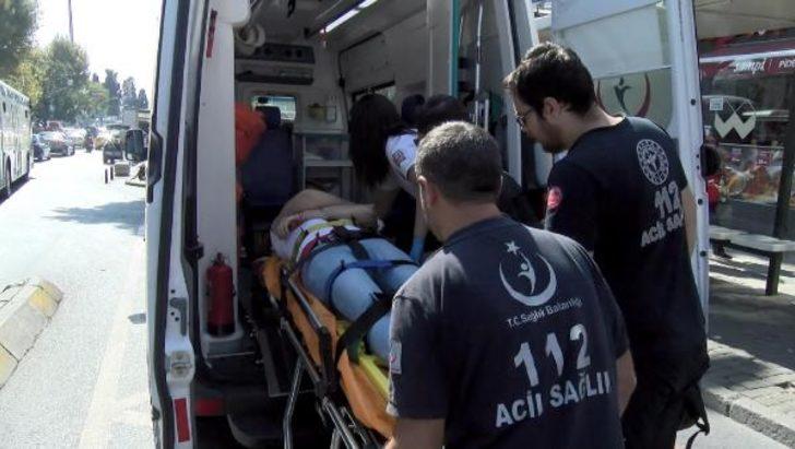 Beşiktaş'ta özel halk otobüsü üniversite öğrencisine çarptı G4