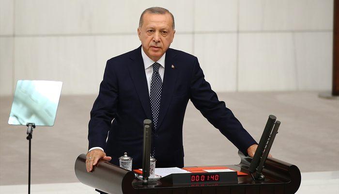 Meclis'te yeni yasama yılı! Cumhurbaşkanı Erdoğan'dan açıklamalar