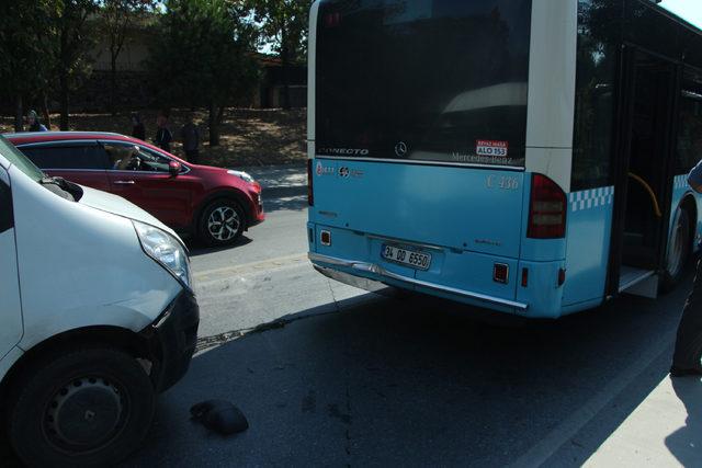 Beyoğlu'nda zincirleme trafik kazası