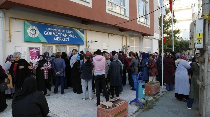 Halk merkezleri at&ouml;lye kayıtlarına kadınlardan yoğun ilgi