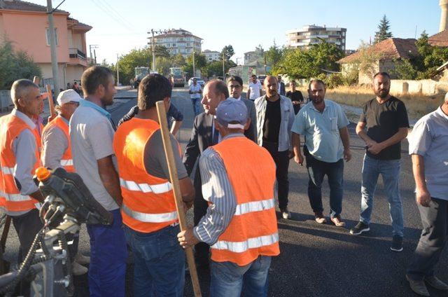 Başkan Oprukçu, çalışmaları yerinde denetliyor