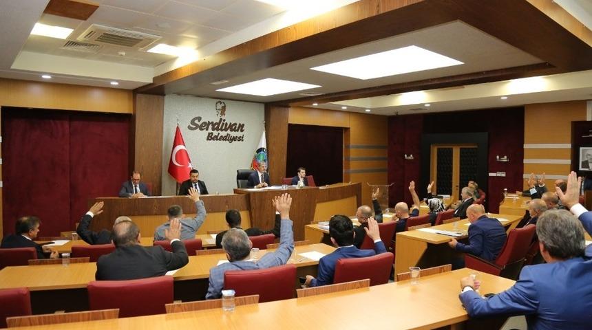 Serdivan&rsquo;da Ekim ayı meclis toplantısı ger&ccedil;ekleşti