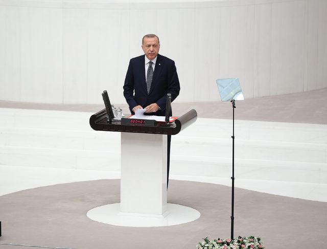 Erdoğan: Kendi yolumuzda devam etmekten başka çaremiz kalmamıştır