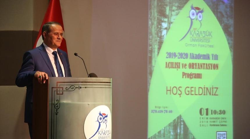 KB&Uuml; Orma Fak&uuml;ltesinde oryantasyon programı