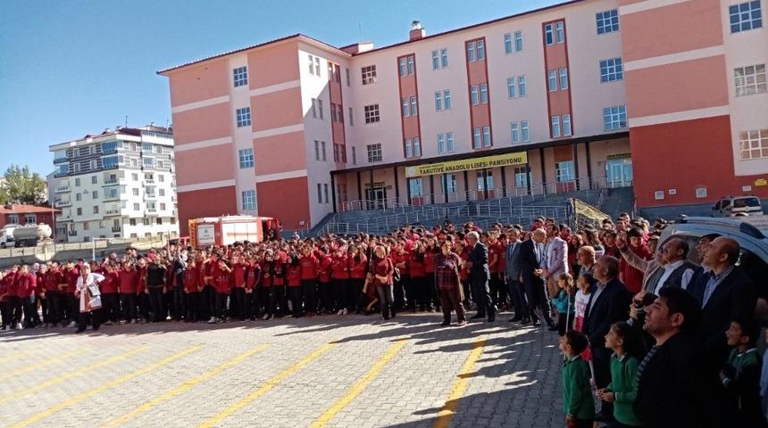 Kent Konseyi İtfaiyecilik Haftasını tatbikat ile kutladı