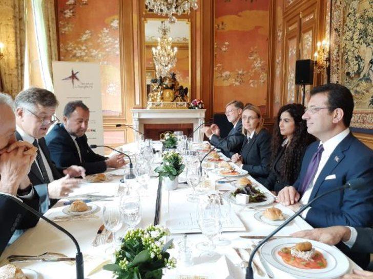 İmamoğlu'ndan Paris'te dikkat çeken iki ziyaret G1