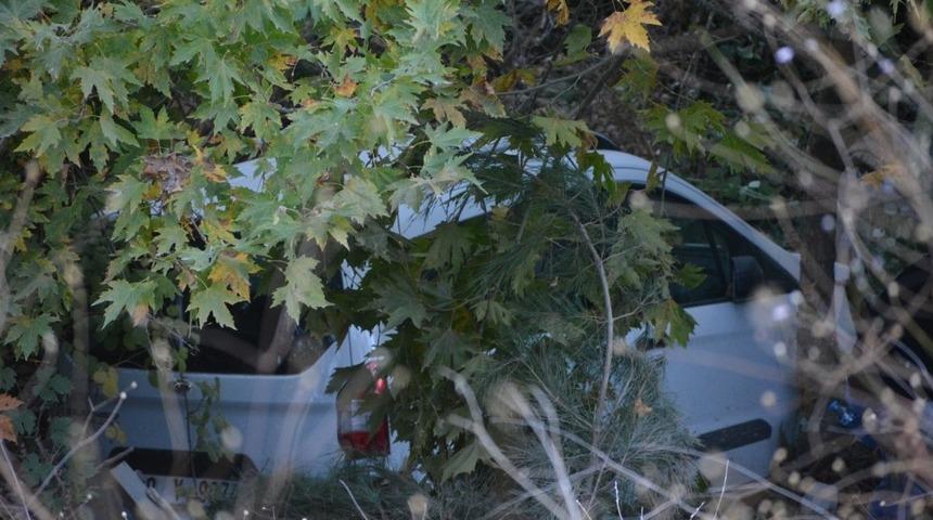 Bigadiç’teki kazada iki kişi yaralandı