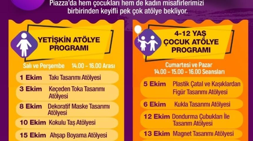 Ekim ayında dopdolu etkinlikler
