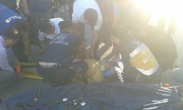 Otomobilin çarptığı çocuk, ağır yaralandı