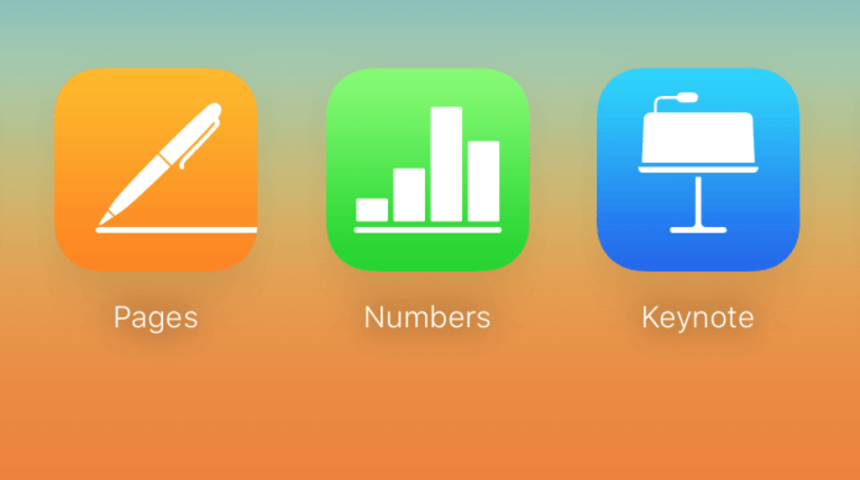 Pages, Keynote ve Numbers g&uuml;ncellendi
