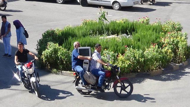 Kilis’te moto-kamyonetler yine trafikte