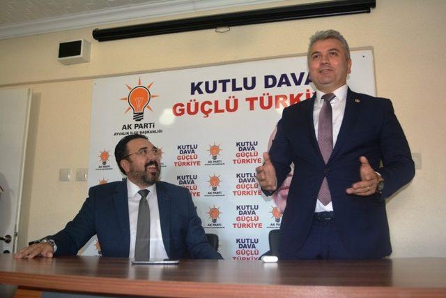 AK Partili Kayaalp’den Mustafa Canbey’e “Doğalgaz” teşekkürü