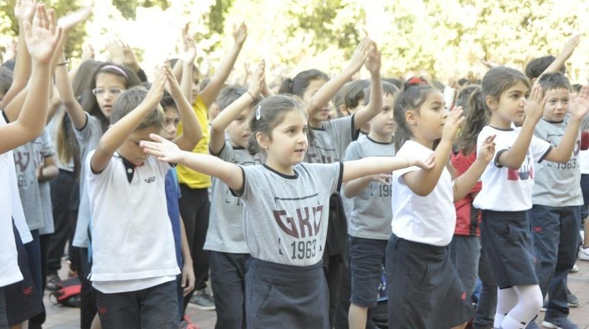 GKV&rsquo;de &ouml;nce sabah sporu sonra ders