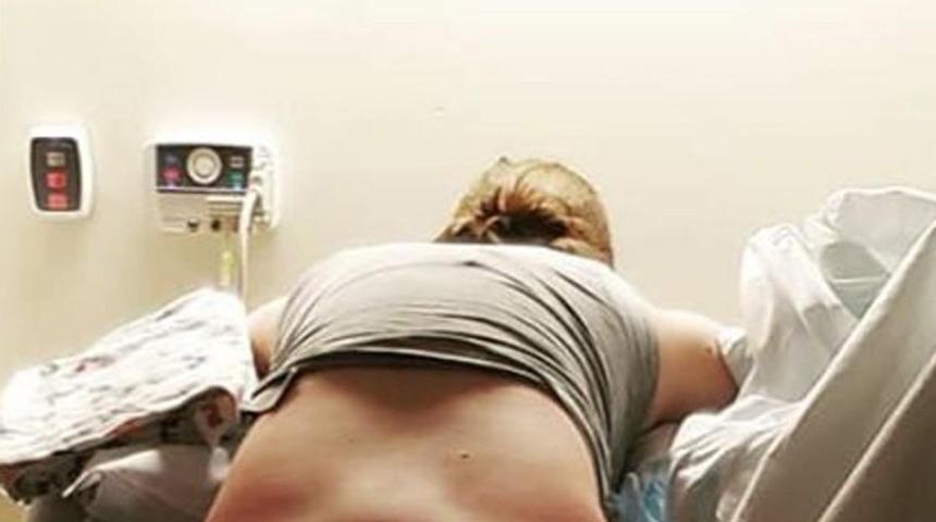 Kadın vücudunun inanılmaz gücü! Kemiklerin hareket ettiği an şaşkına çevirdi