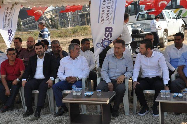 Ceyhan OSB’de altyapı inşaatının temeli atıldı