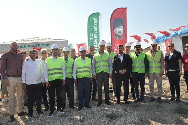 Ceyhan OSB’de altyapı inşaatının temeli atıldı