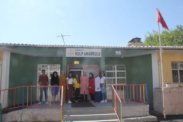 Öğretmenler proje hazırladı anaokulu baştan sona yenilendi