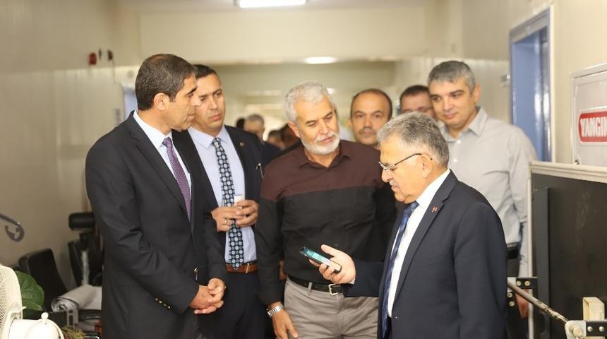 Başkan B&uuml;y&uuml;kkılı&ccedil;, KASKİ, Kayserigaz, KCETAŞ&rsquo;da