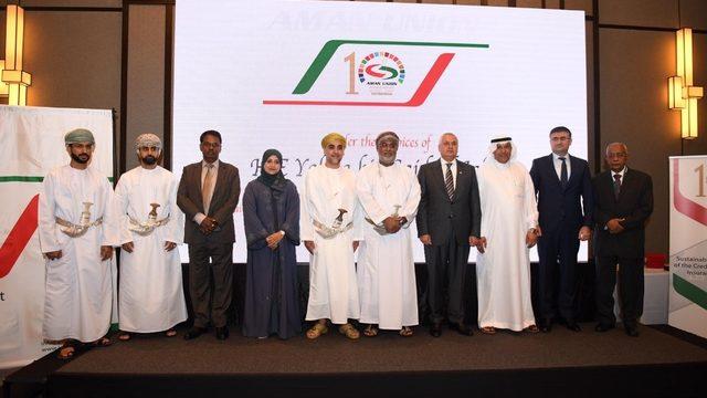 Aman Union’un 10’uncu yıllık olağan genel toplantısı Oman’da gerçekleşti