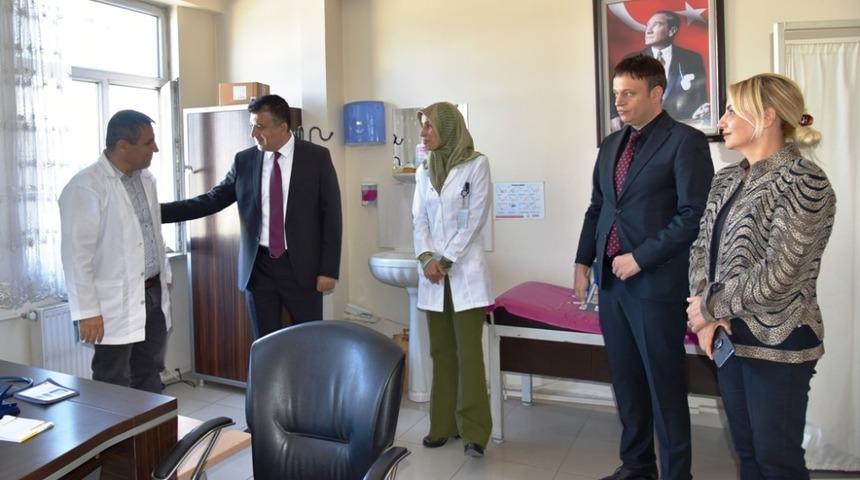 Sünnetçioğlu’ndan aile sağlık merkezlerine ziyaret