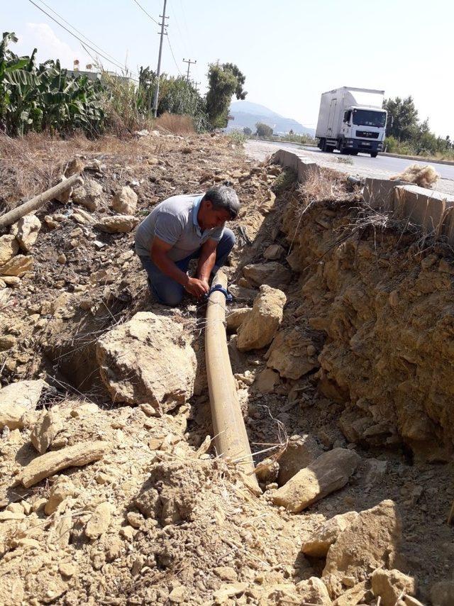 Alanya’da 45 mahalleye 7 kilometre yeni hat