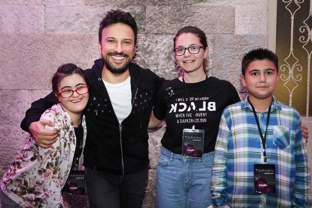 Ceydanur’un Tarkan hayali gerçek oldu