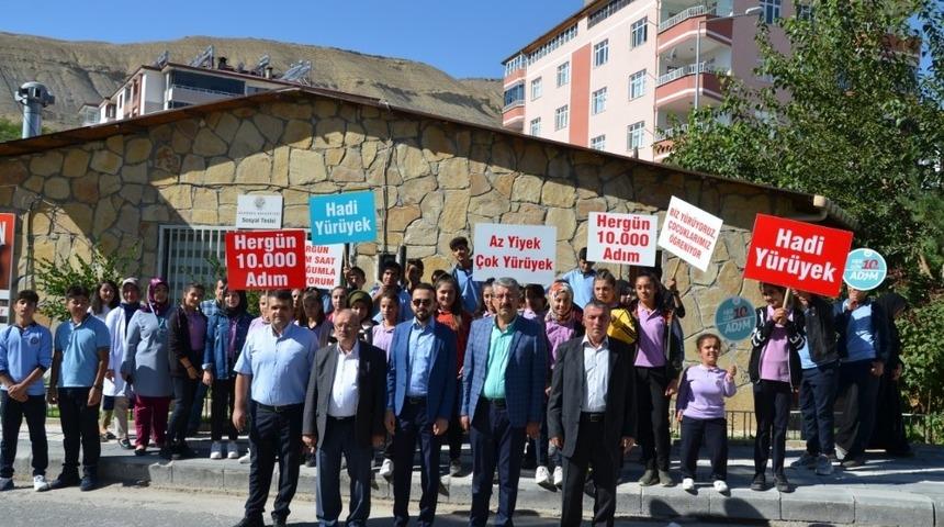 Darende’de sağlık için yürüyüş düzenlendi