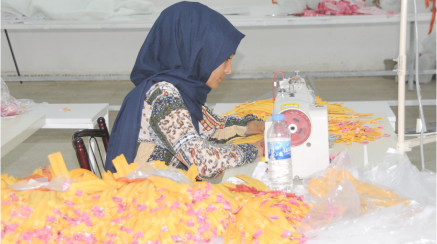 Pamuk tarlasından, tekstil fabrikasına