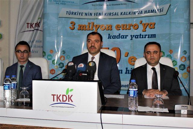 Vali Kaldırım, “ TKDK şimdiye kadar 220 Milyon TL hibe desteği verdi”