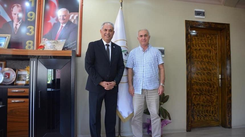 Başkan Yaman&rsquo;a anlamlı ziyaret