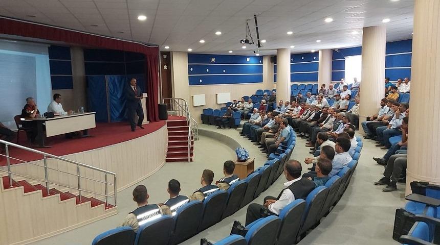 Sincik&rsquo;te okul servis s&uuml;r&uuml;c&uuml;lerine eğitim