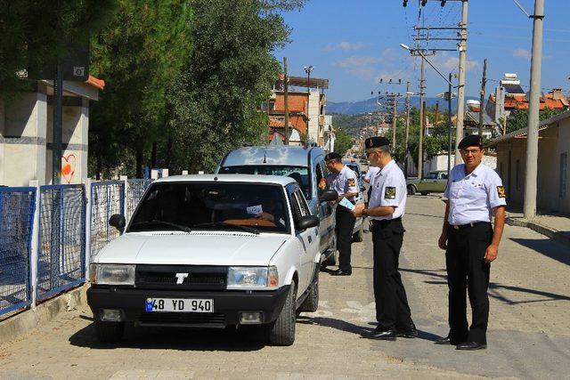 Muğla Jandarması 727 personelle ‘Yaya nöbetinde’