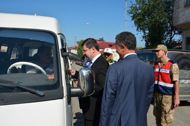 Kabadüz’de ’Yaya Geçidi Nöbeti’ etkinliği