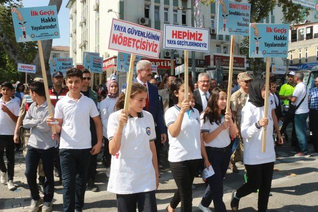 “Yaya güvenliğinin nöbetçisiyiz” kampanyası Adıyaman’da uygulandı