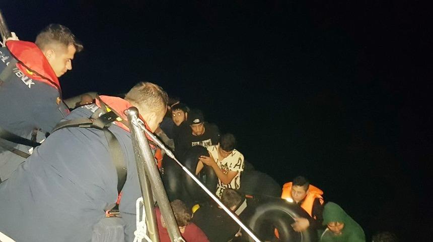 Didim&rsquo;de 88 d&uuml;zensiz g&ouml;&ccedil;men yakalandı